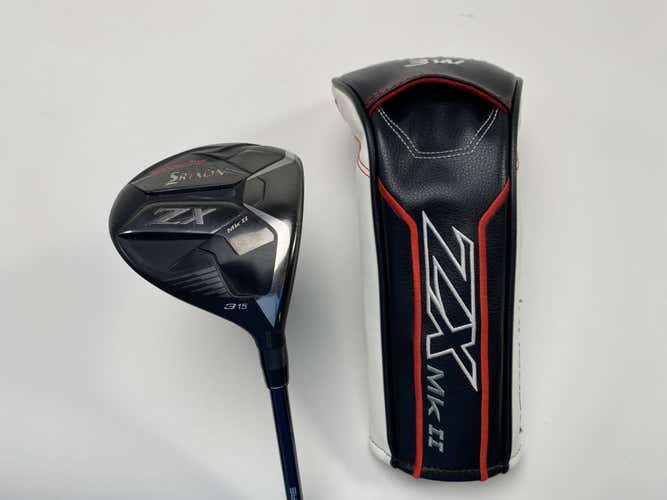 Srixon ZX MKII 3 Fairway Wood 15* Fujikura Ventus Blue 7-S Velocore Stiff RH HC