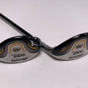Mizuno MX 700 2 & 3 Hybrid Set 17* 20* Exsar HS4 80g Stiff Graphite Mens RH
