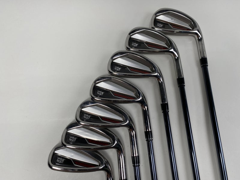 Wilson Dynapwr Iron Set 5-PW+GW UST Mamiya Recoil Dart 65g Senior RH