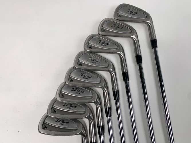 Titleist DCI 990 Iron Set 3-PW True Temper Dynamic Gold S300 Stiff Steel Mens RH