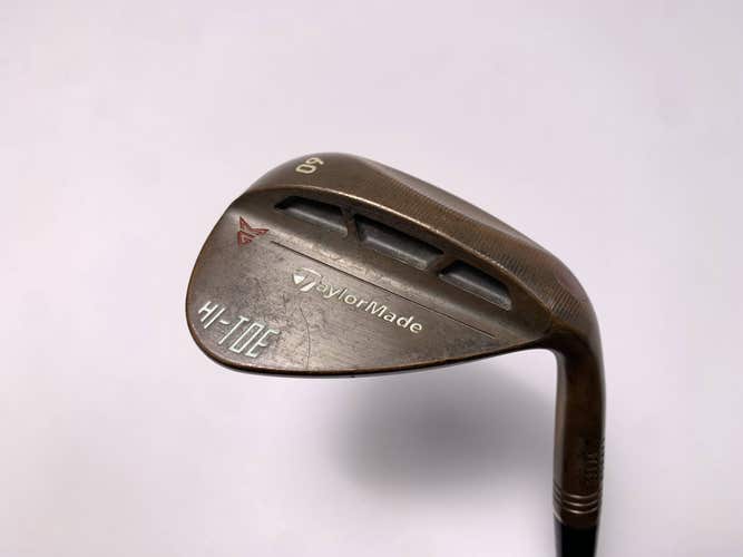 TaylorMade HI-TOE RAW Wedge 60* KBS Hi-Rev 2.0 Wedge Steel Mens RH