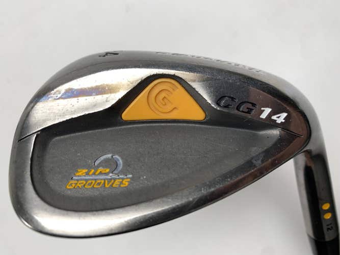 Cleveland CG14 Gunmetal Wedge 64* 12 Bounce Traction Wedge Steel Mens RH