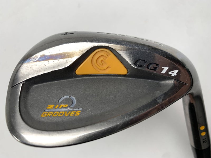 Cleveland CG14 Gunmetal Wedge 64* 12 Bounce Traction Wedge Steel Mens RH