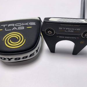 Odyssey Stroke Lab Black Big 7 Arm Lock Putter 36" SuperStroke Wrist Lock RH HC