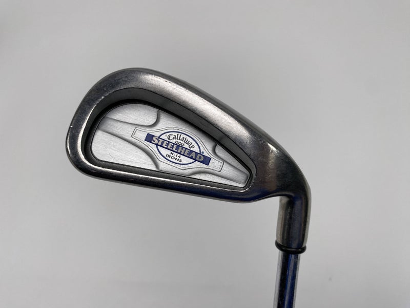 Callaway X-14 Single 6 Iron Steelhead Regular Steel Mens RH Midsize Grip +1''