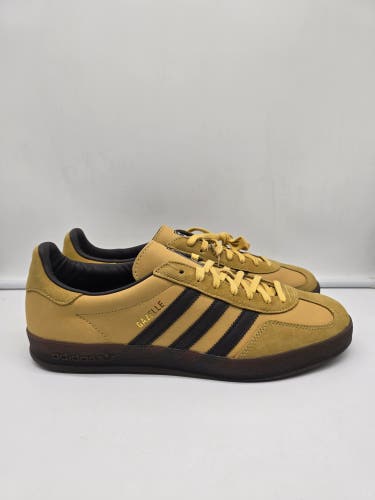 NEW Adidas Men’s Gazelle Indoor Originals Size 12.5 Oat Dark Brown |IH4771|