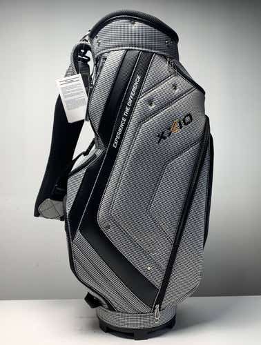 XXIO Lightweight Caddy Cart Bag Houndstooth 4-Way Divide Strap Golf Bag NEW