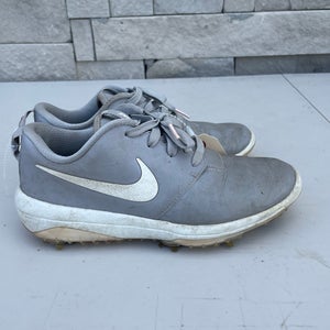 Gray Kid's Size M 7.0 (W 8.0) Nike Roshe G Golf Shoes (Used)