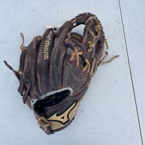 Brown Mizuno Franchise RH Infield Baseball Glove 11.5" (Used)