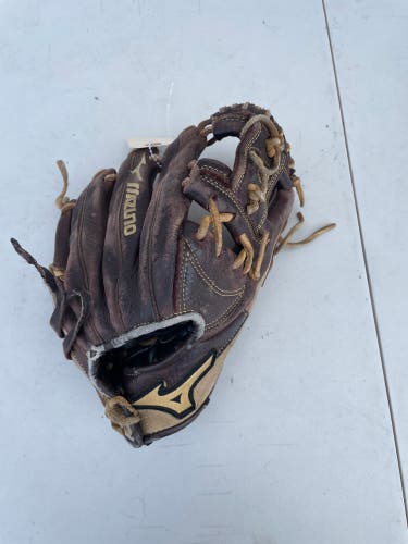 Brown Mizuno Franchise RH Infield Baseball Glove 11.5" (Used)
