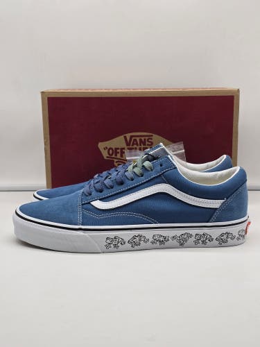 Vans Old Skool UV Dreams Navy & True White Skate Shoes Size 11 NEW