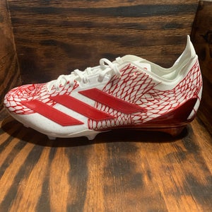 Adidas Adizero Electric Exotic Speed Red Snake Football Cleats men's Size 13