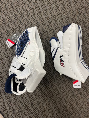 Vaughn VELOCITY Junior Glove and Blocker Set