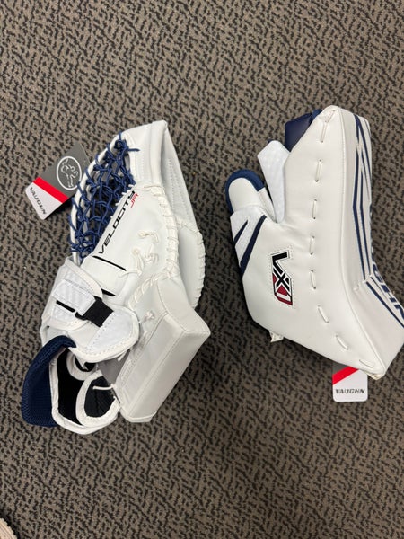 Vaughn VELOCITY Junior Glove and Blocker Set