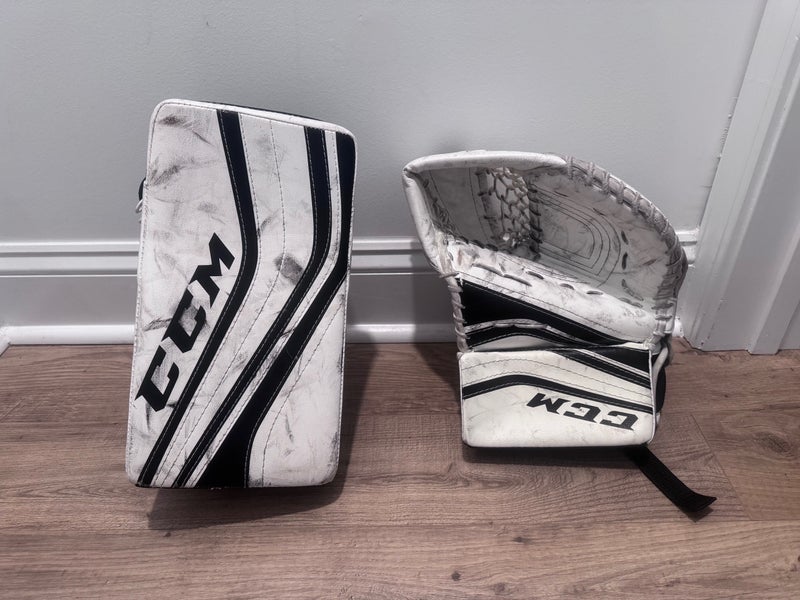 CCM Premier R1.S Regular Junior Glove and Blocker