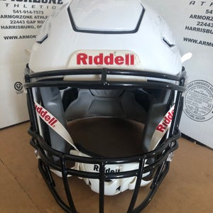 USED RIDDELL FLEX YOUTH HELMET - XL - METALLIC WHITE