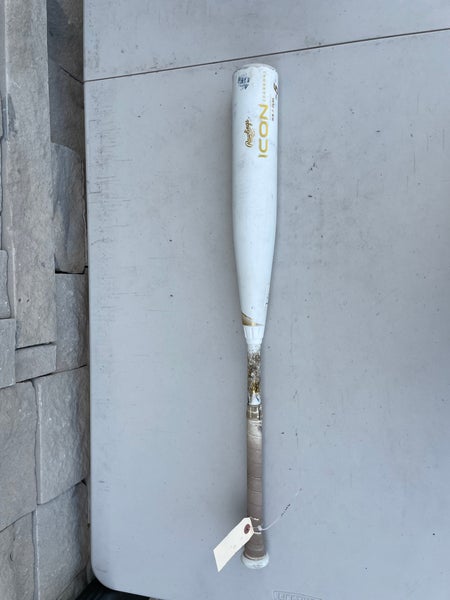 2024 Rawlings Icon Composite Bat USSSA Certified (-5) Composite 25 oz 30" (Used)