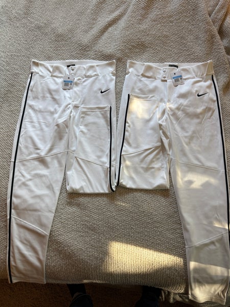 White Men's Adult XL Nike Game Pants (New)