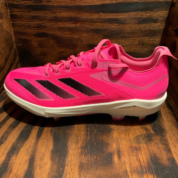Men's Adidas Adizero Electric+ Pink Baseball Cleats PE IF8487 Size 11
