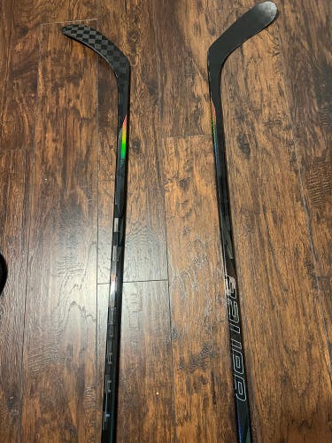 2 Senior Bauer Nexus Tracer Right Handed Hockey Stick P28 Pro Stock (New)