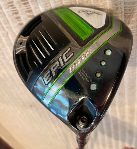 Callaway Epic Max Right Handed Driver 10.5 Loft (Used)