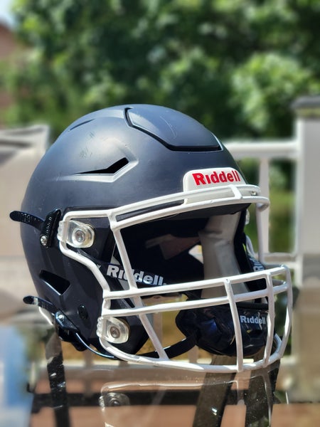 2023 Matte Black Riddell Speedflex Football Helmet Adult Size Large