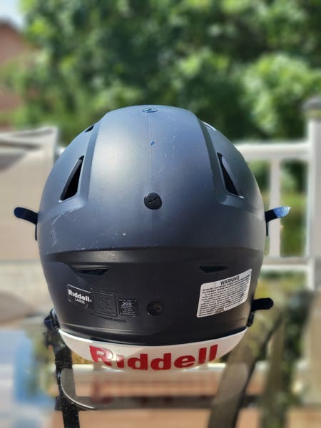 2023 Matte Navy Blue Riddell Speedflex Football Helmet Adult Size