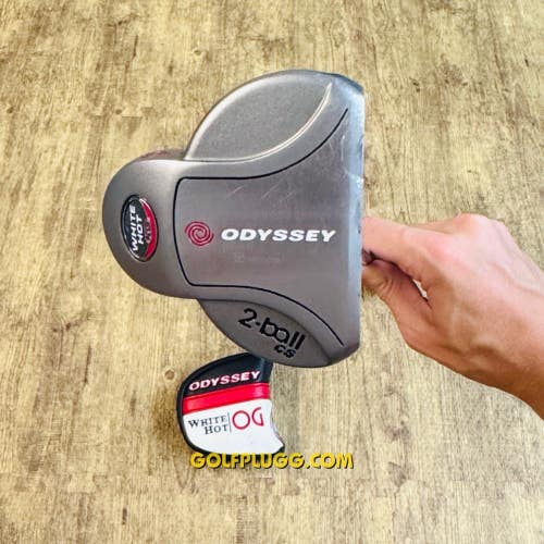 Odyssey White Hot 2 Ball XG Putter w/ Headcover, 34 (2229)