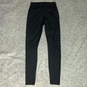 Lululemon Pants Womens 6 Black Wunder Train High Rise 25" Yoga Athletic Tights