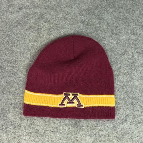 Minnesota Golden Gophers Hat Cap Beanie One Size NCAA Football College Mens Logo