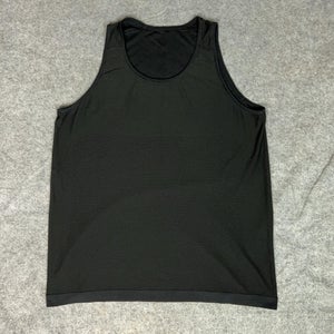 Lululemon Tank Top Mens XL Black Mesh Athletic Lightweight Gym Vent Tech