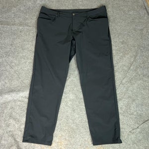 Lululemon Pants Mens 44 Black ABC Pant Classic Warpstreme Work Commuter Chino