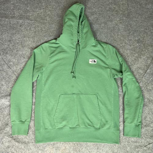 North Face Hoodie Mens Large Pullover Sweatshirt Patch Hiking Outdoor Gorp Logo