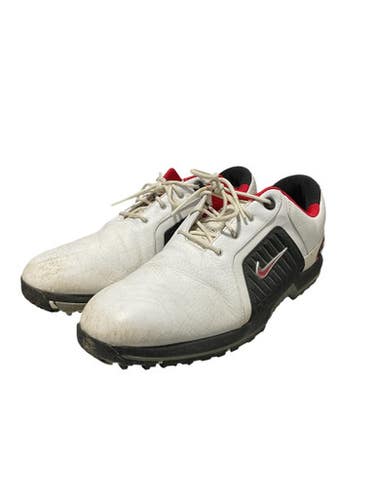 Used Nike Mens Golf Shoes White Senior 9.5 11834-S000038577