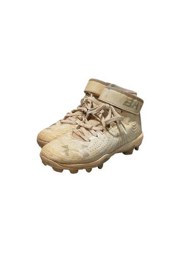 Used Under Armour BH BB CLEATS BB/SB Cleats White Junior 01 11834-S000038546