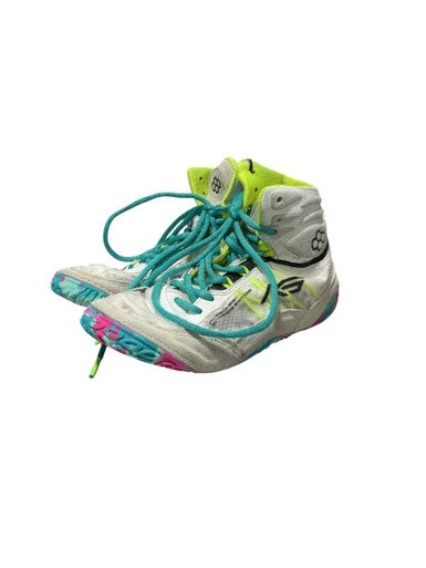 Used Wrestling Shoes White Senior 6 11834-S000038520