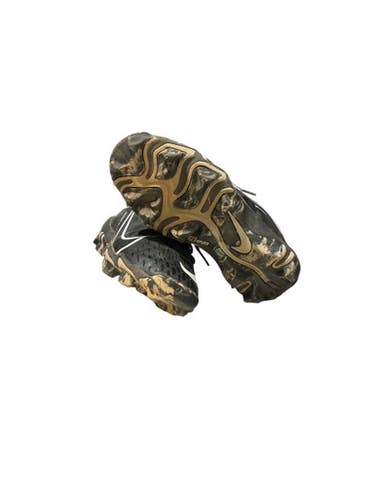Used Nike DIAMOND BB/SB Cleats Black Junior 01.5 11834-S000038515