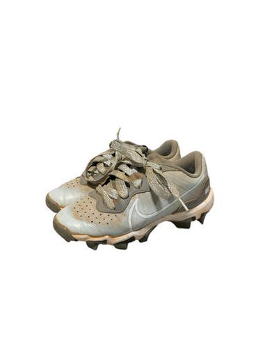 Used Nike DIAMOND FASTFLEX BB/SB Cleats Grey Junior 01 11834-S000038485
