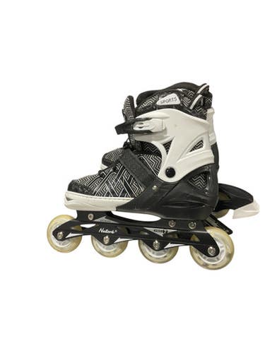 Used NATTORK ROLLER BLADES Senior Rec Fitness Skates Black Senior 8 11834-S000038444