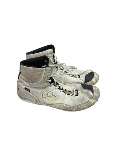 Used RUDIS Wrestling Shoes White Senior 11.5 11862-S000090193