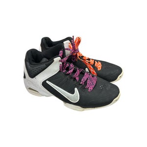 Used Nike 587562-002 Basketball Shoes W Black And Grey Senior 8.5 11862-S000090199