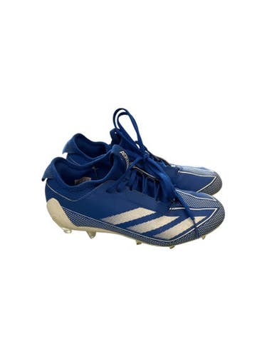 Used Adidas SPG 753001 BLU/WHT Adult FB Cleats Royal Blue Senior 7 11862-S000090224
