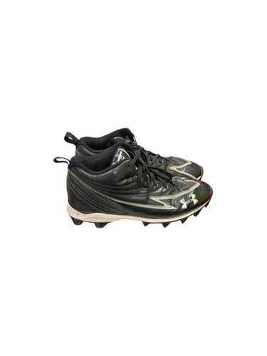 Used Under Armour Adult FB Cleats Black Senior 8.5 11862-S000090107