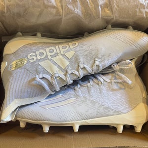 Men's Size M 11.5 (W 12.5) Adidas Low Top adizero 11.0 primeknit Molded Cleats (New)
