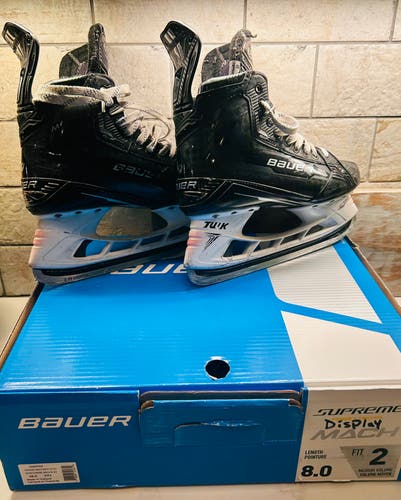 Bauer Supreme Mach Hockey Skates Regular Width 8 (Used)