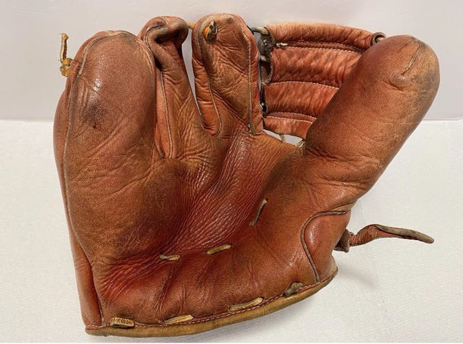 Vintage Collectable Classic 1950s Cooper Weeks Limited Leather Baseball Glove