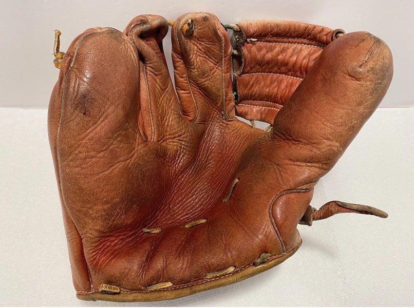 Vintage Collectable Classic 1950s Cooper Weeks Limited Leather Baseball Glove