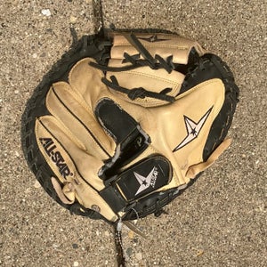 Brown All Star Cm1010bt RH Catcher's Baseball Glove 32" (Used)