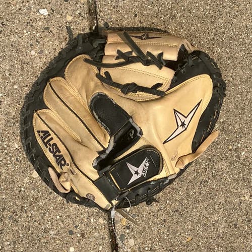 Brown All Star Cm1010bt RH Catcher's Baseball Glove 32" (Used)