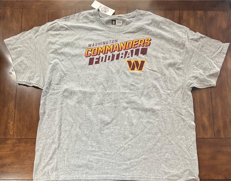 WASHINGTON COMMANDERS NFL TEAM APPAREL MEN'S SHORT SLEEVE SHIRT 3XL